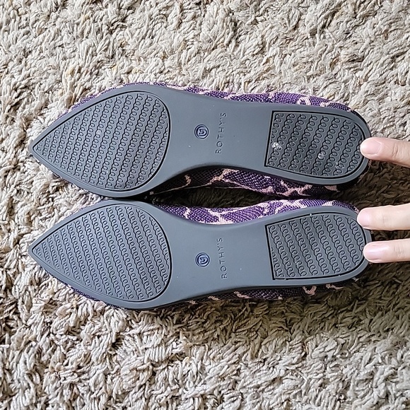 Rothy's The Point - Violet Giraffe sz 7.5 - Picture 2 of 3